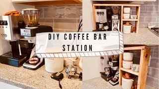 DIY COFFEE BAR STATION|for those cold winter days