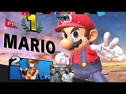 Boot Up Series #2 | Tales (Pyra/Mythra) Vs Whale (Mario) | Losers Semis