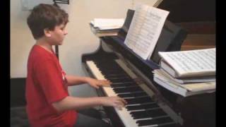 Over the Rainbow Arr. George Shearing played by a kid, Josiah Wilkinson