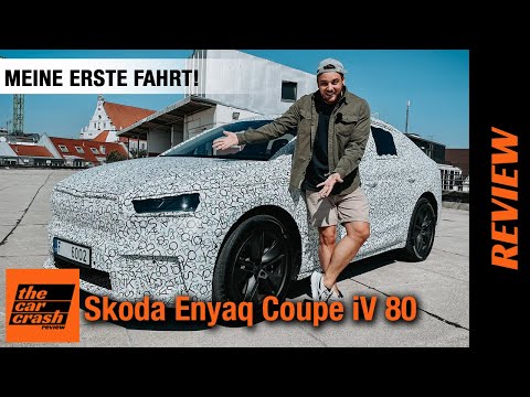 Skoda Enyaq Coupe iV 80 (2022) im Test! Besser als VW ID.5? Fahrbericht | Review | Reichweite |Preis