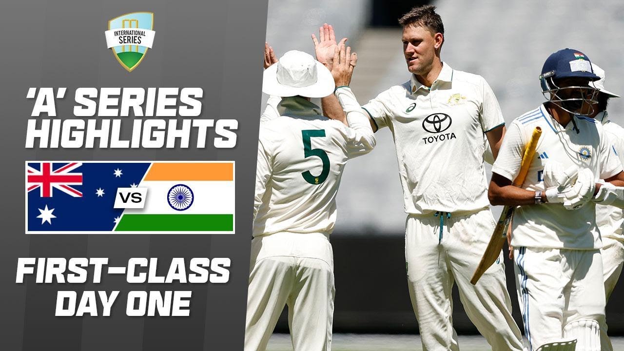 Australia A v India A | First-class match two | Day 1