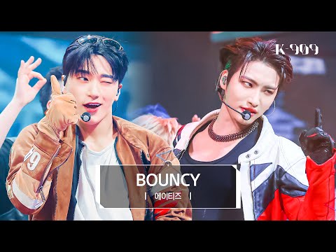 [4K] ATEEZ - BOUNCY (K-HOT CHILLI PEPPERS) l @JTBC K-909 230617