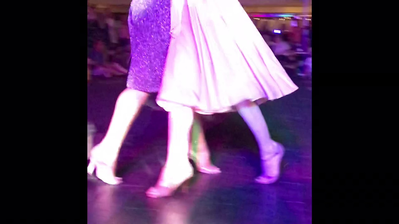 Luciano Millaqueo y María Celeste Cimino.Queer Tango on The Thames