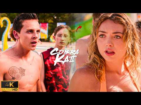 Water Park Fight Breaks Out | Cobra Kai 4K Scene