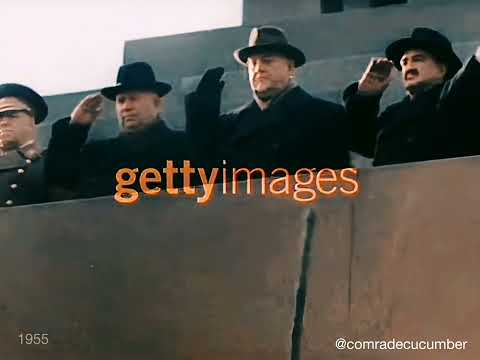 | 1955 | USSR/SOVIET UNION ANTHEM October Revolution Day Parade (In Color)