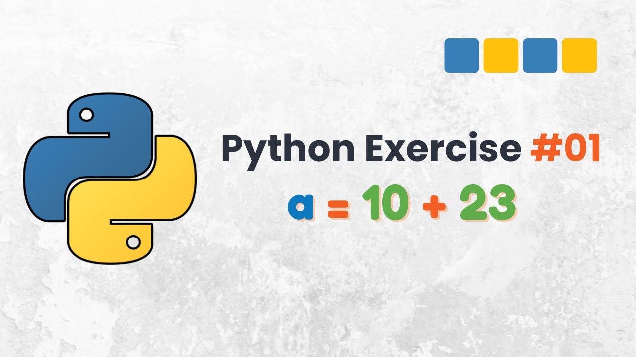 Python Exercise #01: Create a Python Program to Add Two Numbers