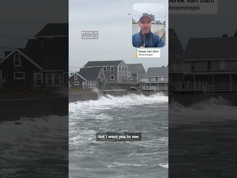 Watch the nor’easter roll in near Boston