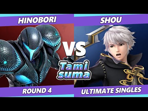 TAMISUMA 236 Round 4 - Hinobori (Dark Samus) Vs. Shou (Robin) SSBU Smash Ultimate