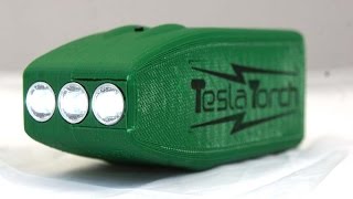 How to build the 3D Printed Tesla Torch fast charge flashlight V01