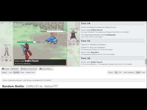 Pokemon Showdown: Random Battle vs Cal #1