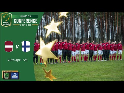 LATVIA v FINLAND - RUGBY EUROPE CONFERENCE 2024/25