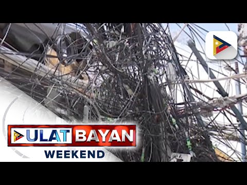 Panukalang pagpapaalis sa tinaguriang 'spaghetti wires" o sala-salabat na wiring ng kuryente at telc