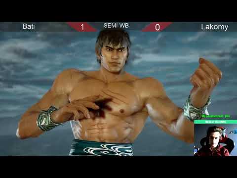 Tekken 7 - Zamieszki u Why'a #6 - Bati (King) vs Łakomy (Law) - upper semifinals