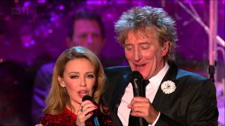 Kylie Minogue &amp; Rod Stewart - Let It Snow (Rod Stewarts Christmas 2012)