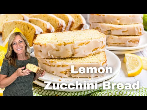 Soft & Moist Lemon Zucchini Bread Recipe