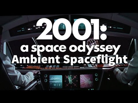 2001: A Space Odyssey Ambient Space Flight ASMR | 1 Hour