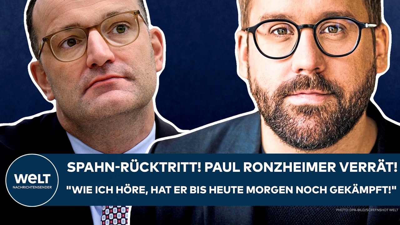 CDU: Spahn-Rücktritt! Ronzheimer verrät! So lief das erste Interview nach Leihmutter-Eklat wirklich!