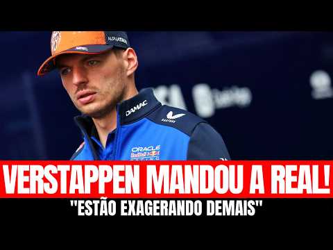 VERSTAPPEN EXPÕE A VERDADE SOBRE OS BASTIDORES DA RED BULL