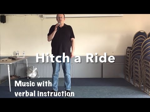 IMPROVER LINE DANCE LESSON 20 - Hitch a Ride - Part 2 - Music with verbal instruction