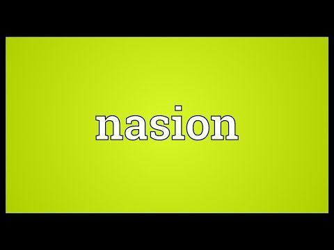 Nasion Meaning