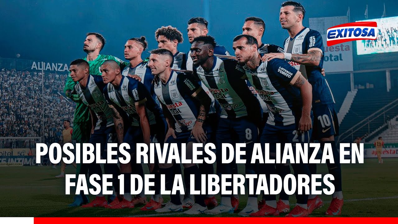 🔴🔵 Alianza Lima y sus POSIBLES RIVALES en la Fase 1 de la Copa Libertadores 2026