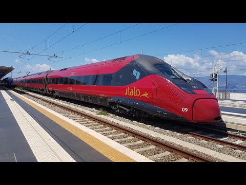 Treno Alta Velocità NTV Italo Evo ETR675 09 Italo 8191 Roma Termini-Reggio di Calabria Centrale