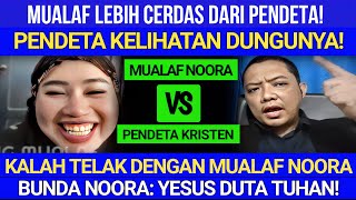 Download lagu P3ND3T4 KELIH4T4N DUN6UNY4! kalah Debat Dengan Mualaf Noora, Mualaf Lebih Cerdas Dari P3nd3t4! mp3
