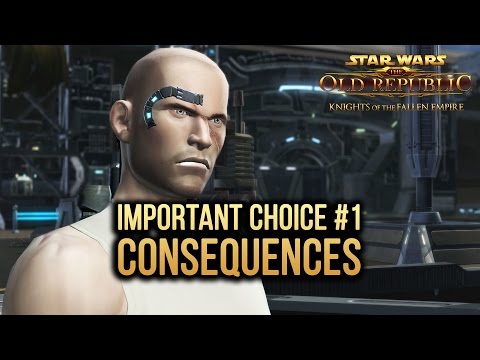 SWTOR Knights of The Fallen Empire - Important Choice #1 Consequences (Dark Side)