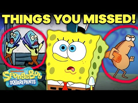 MORE Background Details You Never Noticed! 👀 SpongeBob