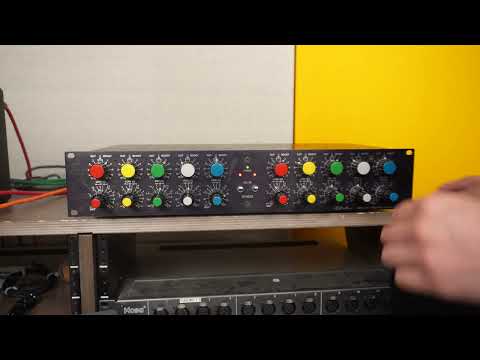 GML 8200 2-Channel Parametric Equalizer with Power Supply 1990s - Black image 7
