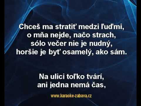 Za dverami mojej izby - Beáta Dubasová Karaoke tip