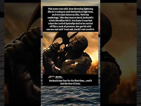 Darkseid came for conquest. He left with scars. #darkside #ares #zeus #zacksnyderjusticeleague