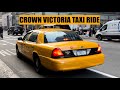Riding In An In Service Ford Crown Victoria NYC Taxi