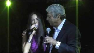 Enrico Macias et Lynda Thalie en Égypte