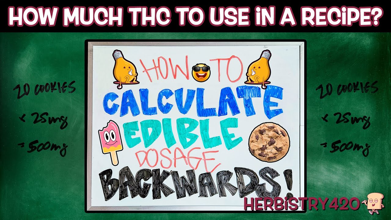 How-To Calculate Edible Dosage Backwards: 3 Simple Steps