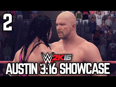 WWE 2K16 - 2K Showcase - "Austin 3:16" Part 2 [WWE 2K16 Showcase Mode Ep 2]