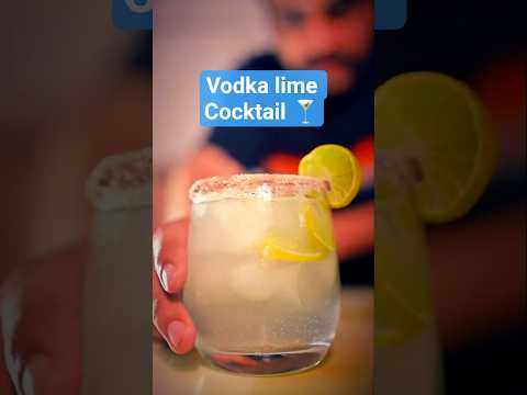 Vodka Lime Cocktail #cocktail