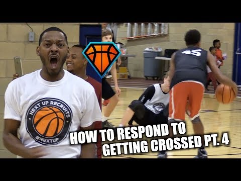 High Schooler RESPONDS TO GETTING CROSSED in the BEST WAY Possible at the NextUp Recruits Camp!!