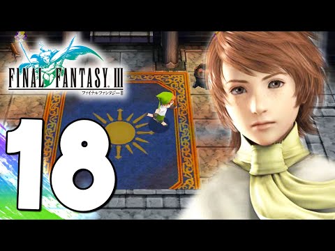 FINAL FANTASY III REMAKE WALKTHROUGH: Part 18 Saronia Catacombs, Sunken Cave【FF3】