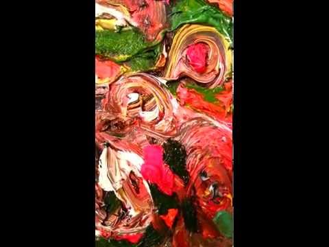 " MY YEREVAN"  expressionist . Sarkis Yerevanci ( Aslanyan S.G.)