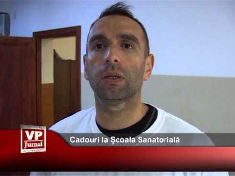 Cadouri la Școala Sanatorială