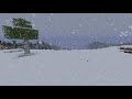 🌨 ❄️ Minecraft Relaxing Snow Storm Ambience w/vanilla music (10 Hours) ❄️ 🌨