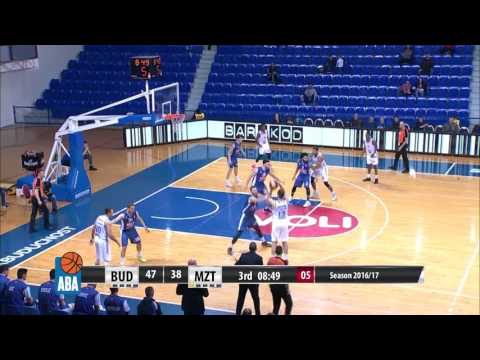 ABA Liga 2016/17 highlights, Round 25: Budućnost VOLI - MZT Skopje Aerodrom (6.3.2017)