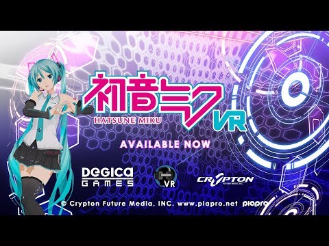 Hatsune Miku VR Launch Trailer thumbnail