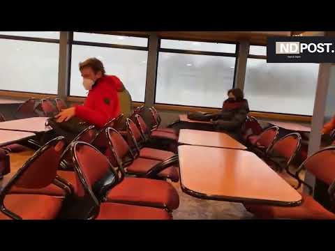 Huge wave shatters ferry window as Storm Ylenia batters Germany