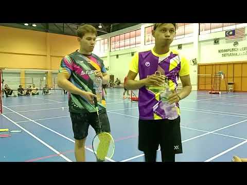 Badminton Final Malaeka Fiesta Men's Double U21 Tournament - Izz Adli / Yusrizal Vs Danniel / Dany
