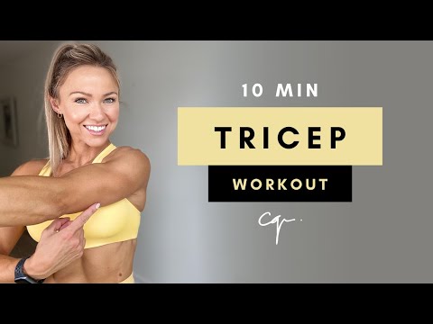 Learn Tricep Workout at Home with Dumbbells 10 Minutes Mind Luster