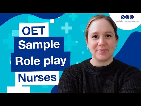OET Speaking Sample Role Play (Nursing)