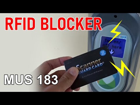 RFID Blocker - Skimming Protection (MUS 183)