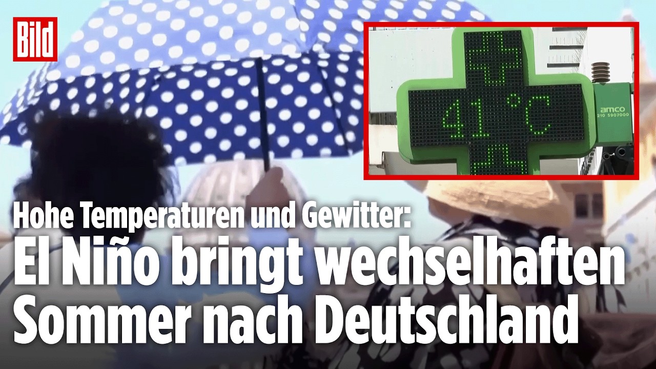 Wetterphänomen El Niño: Warum der Sommer heiß und wechselhaft wird – Karsten Brandt erklärt!